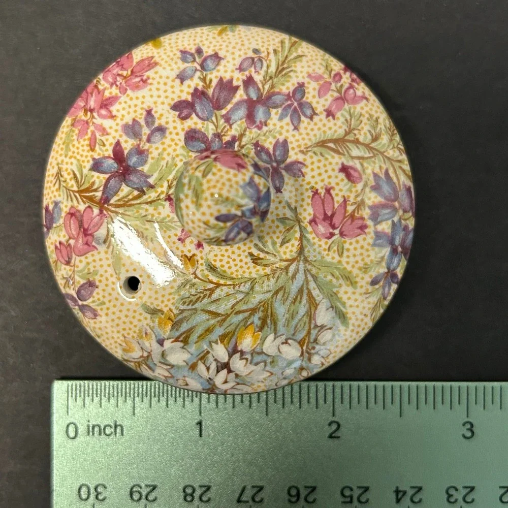 Lord Nelson Ware Heather Stacking Tea for One Set Floral Chintz 2780
